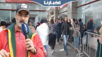 من 7  ديال الصباح حتى لعشية وحنا واقفين قدام "لارام"بغينا التذاكر باش نمشيو لقطر أو والو